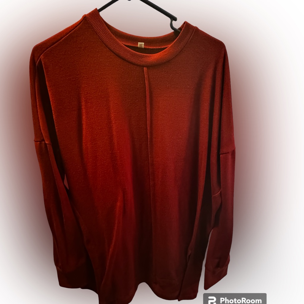 Dark Red Sweater